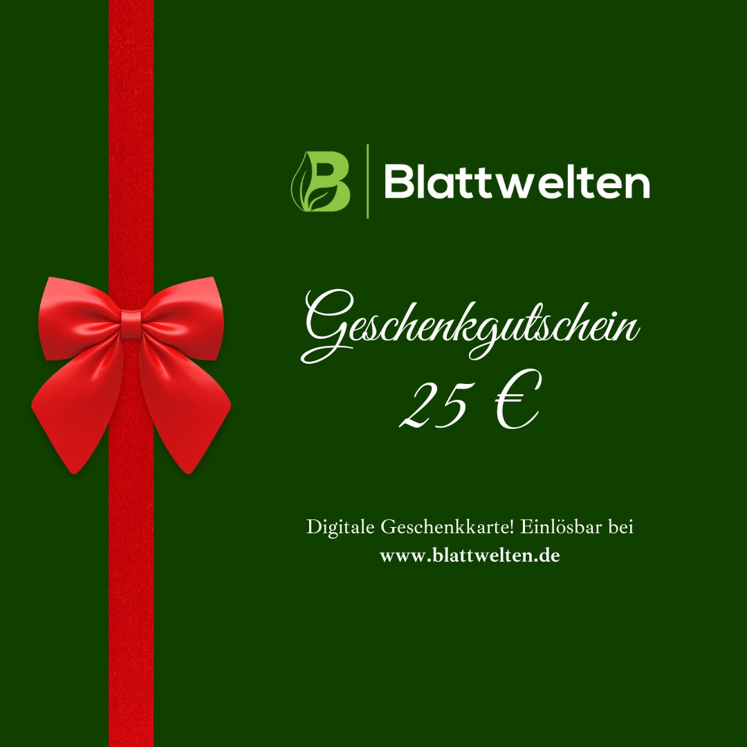 Blattwelten.de - Geschenkgutschein, Guthaben, Digital, Geschenkkarte
