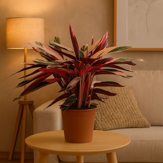 Calathea Triostar (Stromanthe) – 80 cm, Ø 19 cm